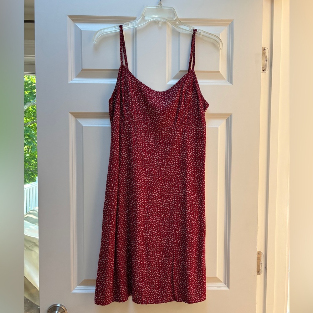 Red sundress